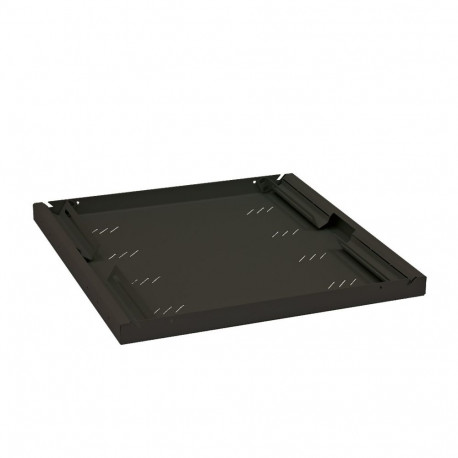 Triton 19" shelf 1U 550mm 80kg plastic black