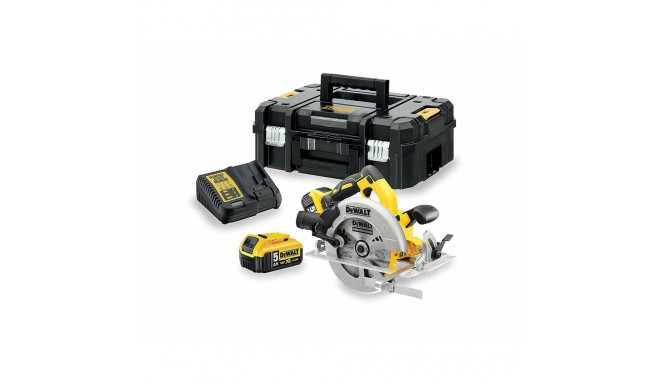 DeWALT DCS570P2-QW kaasaskantav ketassaag 18,4 cm hõbedane, kollane 5500 p/min