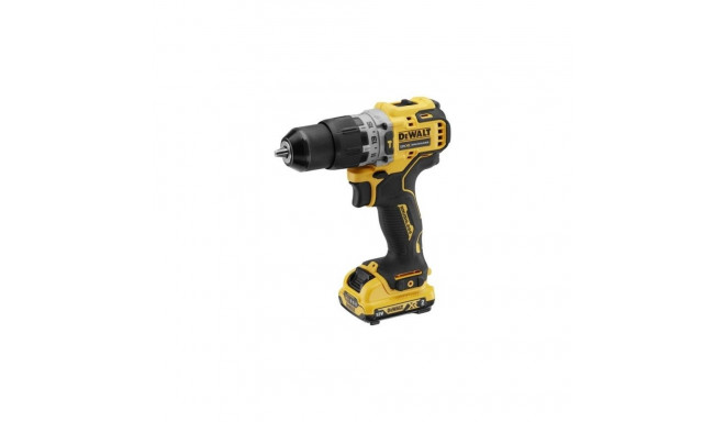 Dewalt DCD706D2-QW Must,Kollane