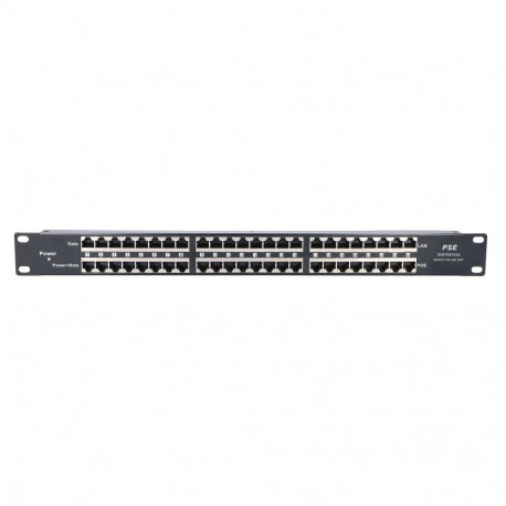 Extralink PoE-injektor 24-pordiline 24x 100Mb/s RJ45, rackkinnitusega