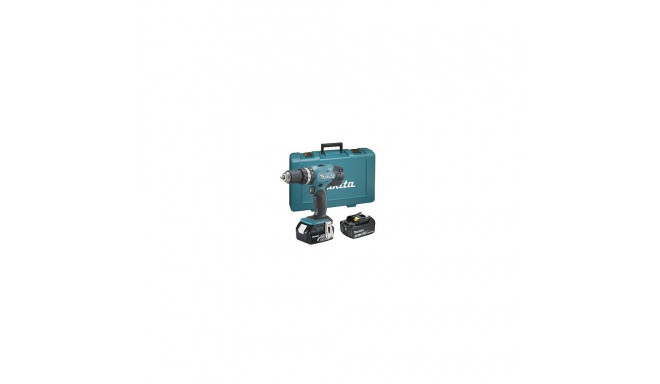 Makita DHP453RFE drill Keyless Black,Blue 1.8 kg