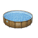 Bestway 56977 above ground pool Framed pool Round 23062 L Brown