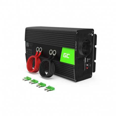 Green Cell INV08 väli toiteadapter/inverter 1000 W must