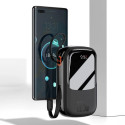 Baseus Qpow Digital Display Power Bank s rychlým nabíjením 20000mAh 20W QC/PD/SCP/FCP s vestavěným L