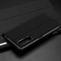 Dux Ducis Skin Pro Case pro Sony Xperia 10 V Flip Card Wallet Stand Black