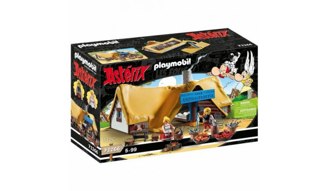 Playset Playmobil Astérix: Ordralfabetix Hut 71266 73 Tükid, osad