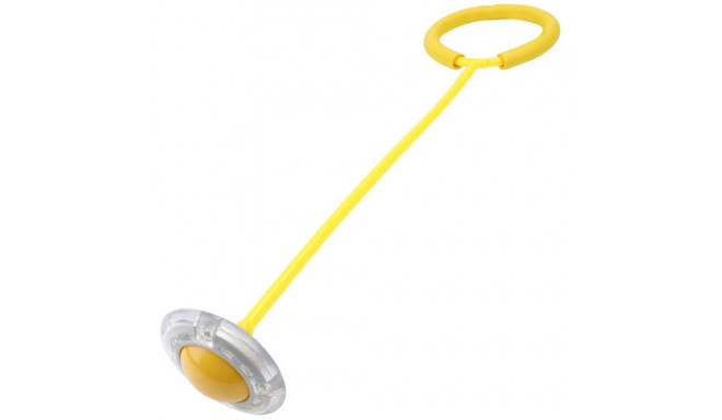 AG661C SKAKANKA HULA HOP NA NOGĘ YELLOW