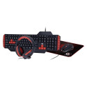 Gembird KEYBOARD USB GAMING KIT ENG/ULTIMATE GGS-UMG4-02