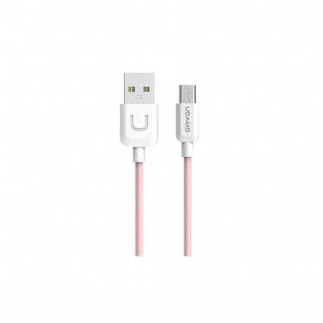 USAMS US-SJ098 U-Turn Durable TPE Universal Micro USB to USB Data & Fast 2A Charger Cable 1m