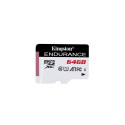 Kingston Endurance UHS-I U1 64 GB, micro SDXC, Flash memory class 10