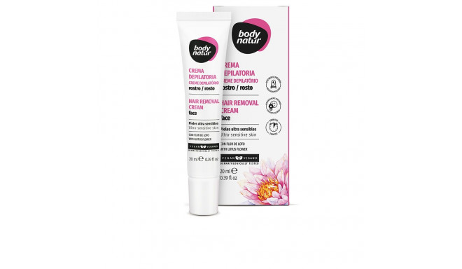 BODY NATUR CREMA DEPILATORIA rostro flor de loto 20 ml