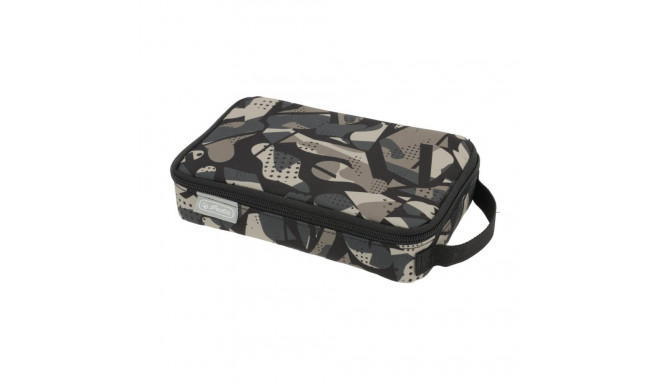 Herlitz pinal, kaanega - 2Go, Camo Grey