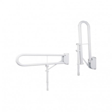 GRAB BAR HD-05 kokkupandav 76 cm valge