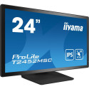 "61cm/24"" (1920x1080) Iiyama ProLite T2452MSC-B1 16:9 FHD IPS Touch 14ms HDMI DP USB-C Speaker Blac