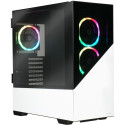 "Midi Enermax ENERMAXK8 ARGB Snow White Black"