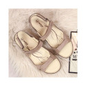 Comfortable leather sandals in beige W Helios 205 (36)