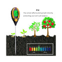 IVY Aqua ST-02 4in1 Garden Soil Testing device measure Sunlight Moisture Temperature PH Black