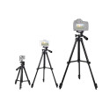 Elight GR1 Tripod 1m for any Camera 1/4 Grip fix  + 5W LED 16cm Ring + Phone fix + Pouch Black