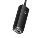 Baseus WKQX000001 Lite USB to RJ45 Võrgu Internetiadapterkaart 100Mbps Must