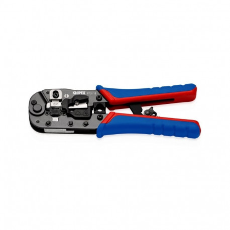 Knipex 97 51 13 kaablitangid pressimistööriist must, sinine, punane