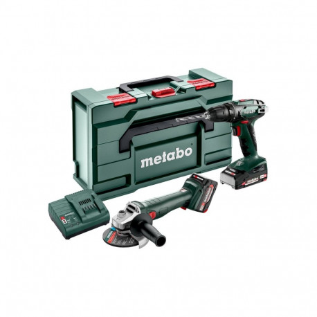 Metabo SET 2.4.3 18 V 1600 RPM must, roheline, punane