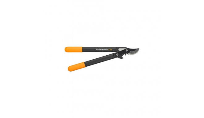 Fiskars 1001555 oksakäärid möödapääsu mehhanismiga Must, Oranž