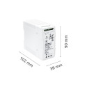 Qoltec 50884 DIN Rail Power Supply with UPS function | 60W