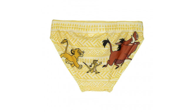 Children’s Bathing Costume The Lion King Yellow - 5 Years