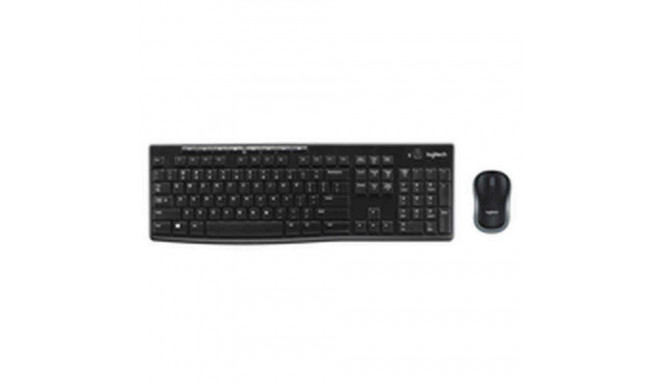 Hiir & Klaviatuur Logitech LGT-MK270-US Must QWERTY Qwerty US