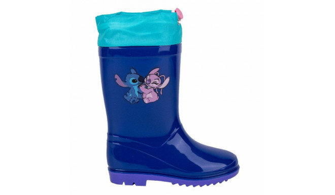 Children's Water Boots Stitch Blue - 27