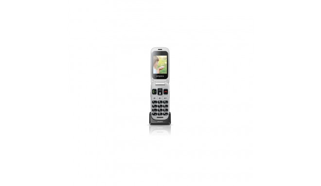 Emporia ONE 6.1 cm (2.4&quot;) 80 g Grey, Silver Senior phone