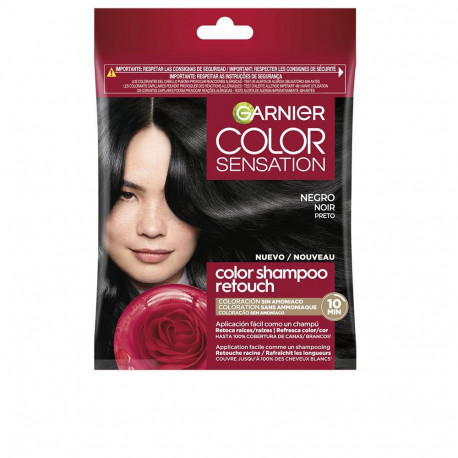 GARNIER COLOR SENSATION coloración tono sobre tono champú #1.0-black 1 u