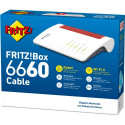 AVM FRITZ!Box 6660 Cable - WiFi-6 (802.11ax) - Dual-Band (2.4 GHz/5 GHz) - Built-in Ethernet port - 