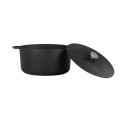 COMBEKK Dutch Oven Sous-Chef perdirbto ketaus puodas, 32 cm, emaliuotas