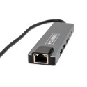 Caruba 6 in 1 USB C Hub met Ethernet