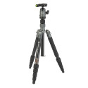 Fotopro X Go Gecko Grijs Aluminium Tripod