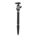 Fotopro X Go Gecko Grijs Aluminium Tripod