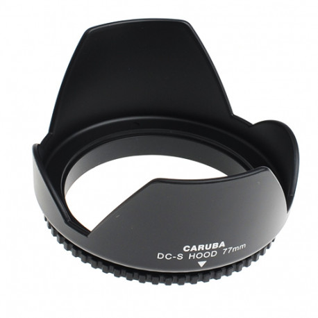 Caruba Universele Wide Zonnekap 77mm