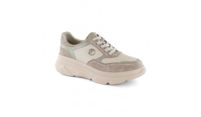 Filippo W PAW531B leather sports shoes, beige (40)