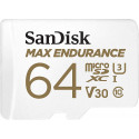 Sandisk memory card microSDXC 64GB Max Endurance + adapter