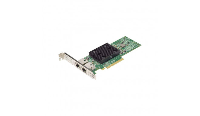 Broadcom 57416 Dual Port 10Gb, Base -T, PCIe Adapter, Low Profile, Customer Install