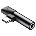 Baseus L41 adapter audio Type-C do mini Jack 3.5mm + Type-C