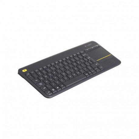 Logitech puuteplaadiga klaviatuur K400 Plus juhtmevaba NL 380g USB port, must