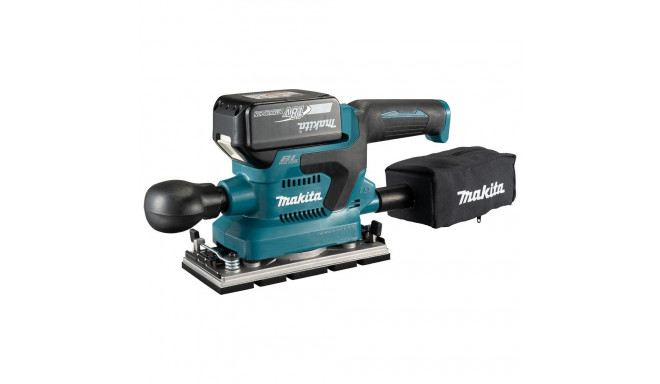 Makita DBO382Z kaasaskantav lihvija Lehtlihvija 12000 p/min Must, Türkiis 200 W