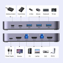 Ugreen CM664 HDMI switch 2v1 KVM switch - černý