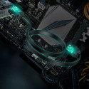 Ugreen adaptér rozšiřující karty PCIe 3.0 x4 na SSD M.2 M-Key / M.2 B-Key černý (CM302)