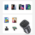 Ugreen rychlá nabíječka do auta USB-A / USB-C 30W PD PPS šedá (CD130)
