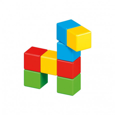 Magicube Color Recycled Crystal magnetic bricks 8 elements GEOMAG GEO-054