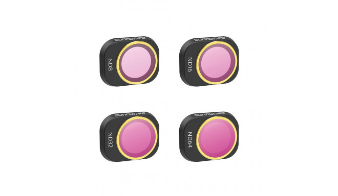 4 Lens Filters ND8, 16, 32, 64 Sunnylife for DJI MINI 4 PRO