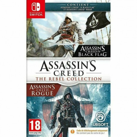 Videomäng Switch konsoolile Ubisoft Assassin's Creed: Rebel Collection Allalaadimiskood